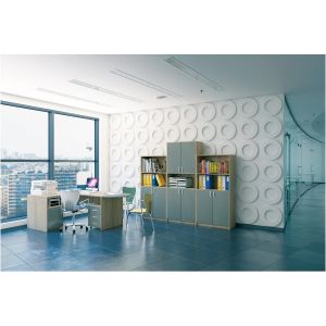 Контейнер за бюро KN103, носещ, с врата, 40 x 50 x 71.5 cm, ПДЧ