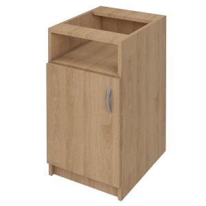 Контейнер за бюро KN103, носещ, с врата, 40 x 50 x 71.5 cm, ПДЧ