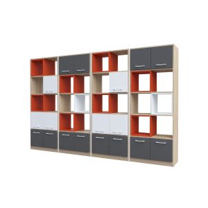 Шкаф RFG Libra 9, 365 х 400 х 365 mm, ПДЧ 18 mm, цвят лукс