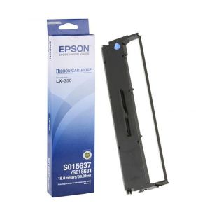 Оригинална лента за матричен принтер Epson Black LX-300+/LX-350/FX 880, C13S015637, 3 милиона знака