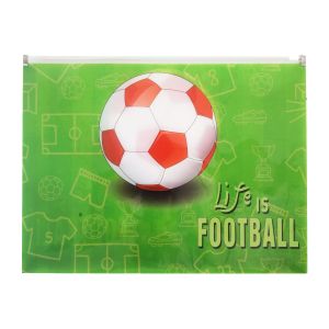 Panta Plast Папка Football Collection, PP, с цип, A4