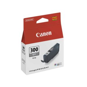 Оригинален патрон Canon PFI-300, 14 ml, 236 страници/5%, Grey