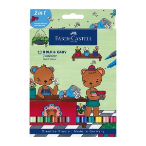 Faber-Castell Маркер Goldfaber Sketch, Bold Easy, 12 броя