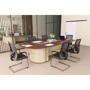 Посетителски стол RFG Snow Black M, дамаска и меш, до 120 kg, черна седалка, черна облегалка, 2 броя в комплект