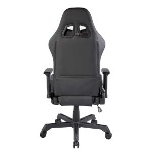 Геймърски стол RFG West Pro, екокожа, полиамидна основа, до 130 kg, черен