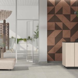 Акустично пано Narbutas Pet Disco, 800 х 200 х 9 mm, PET филц, тъмносиньо