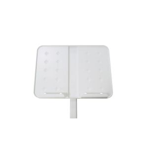 Поставка за книга RFG, за бюро Ergo Tech 403X, полипропилен, бяла