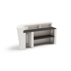 Ъглов модул Lyxo Bancone Marvy, 650 х 650 х 1100 mm, полиетилен