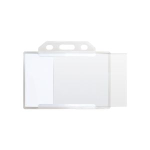 KEJEA Бадж Staff, хоризонтален, 85 х 54 mm, прозрачен