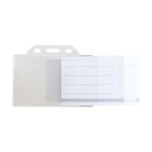 KEJEA Бадж Staff, хоризонтален, 85 х 54 mm, прозрачен