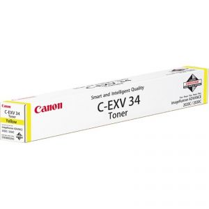 Оригинална тонер касета Canon C-EXV34, C2020L, 19000 страници/5%, Yellow