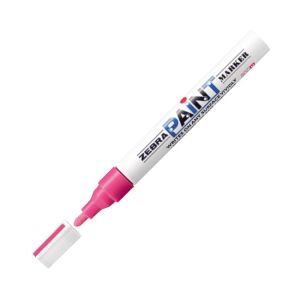 Zebra Перманентен маркер Paint Marker, 3.0 mm, розов