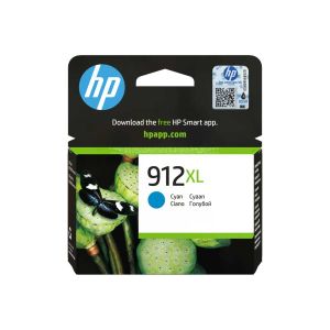 Оригинален патрон HP 912XL, 3YL81AE, 825 страници/5%, Cyan