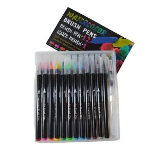 Foska Маркер-четка Brush, 12 цвята