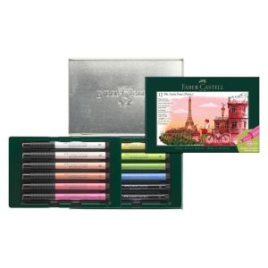 Faber-Castell Маркер Pitt Artist - Paris, 12 броя