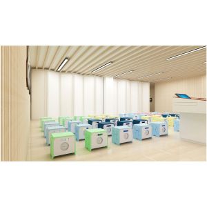 Табуретка RFG Funny, за съхранение, пластмасова, 300 х 400 х 370 mm, зелена