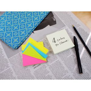 Stick'n Самозалепващи се листчета Alternate, 76 x 76 mm, пастелни, 100 листа