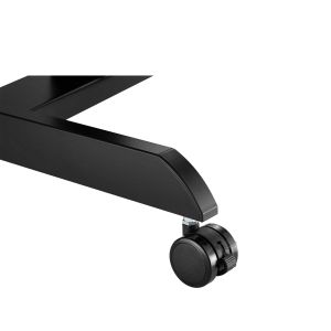 Маса RFG Active, с регулируема височина, 600 х 520 х 758-1128 mm, правоъгълен плот, черна