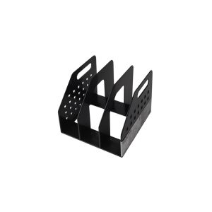 Sworld Вертикална поставка, тройна, черна