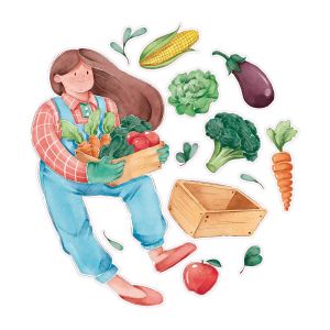 STEM Стикер, За най-малките, комплект P5, 150 cm, стикер 7