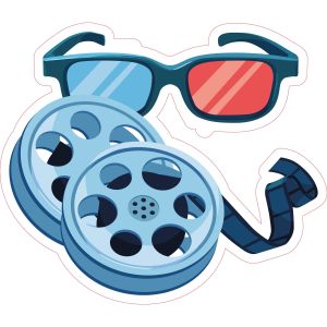 STEM Стикер, Зала за дигитални изкуства, комплект B4, 100 cm, стикер 4