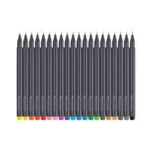 Faber-Castell Тънкописец Grip, 0.4 mm, 20 цвята, в блистер