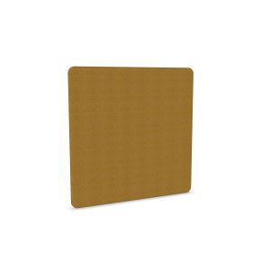 Шумоизолиращ панел Narbutas, свободностоящ, 1200 x 36 x 1200 mm, ПДЧ 16 mm, горчица