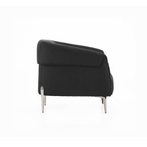 Фотьойл RFG Megan, с подлакътник, текстил, 890 х 820 х 740 mm, черен