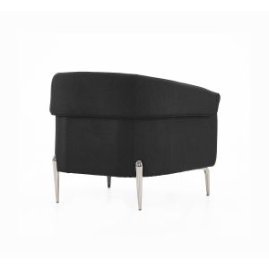 Фотьойл RFG Megan, с подлакътник, текстил, 890 х 820 х 740 mm, черен