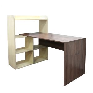 Офис бюро SLB1, с етажерка, 140 х 100 х 121 cm, ПДЧ 18 mm, сглобена мостра