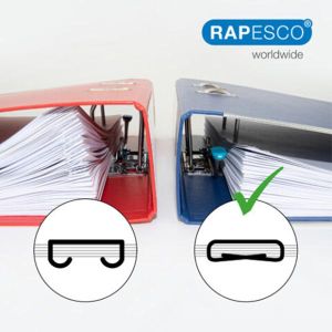 Rapesco Телбод Porpoise One, тип клещи, с включени 1000 телчета 24/8 mm