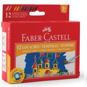 Темперни бои Faber-Castell 12 цвята
