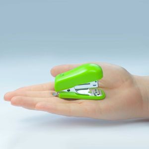 Rapesco Телбод Bug, 26/6, за 12 листа, зелен, с включени телчета