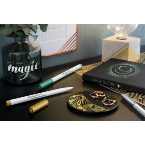 Faber-Castell Маркер Creative Moments, объл, 1.5 mm, 6 металикови цвята