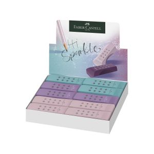 Faber-Castell Гума за молив Sparkle Rollon, асорти