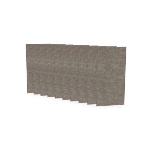 Акустично пано Narbutas Pet, правоъгълник, 200 х 400 х 9 mm, PET филц, 10 броя, пясък