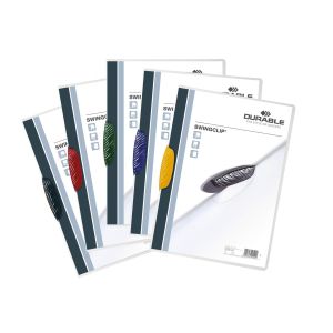 Durable Папка Swingclip 30, A4, черна