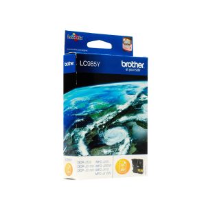 Оригинален патрон Brother LC985, 260 страници/5%, Yellow