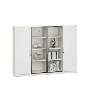 Шкаф RFG Monaco, 2000 х 400 х 1500 mm, ПДЧ, бял