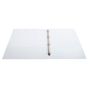 Exacompta Папка Kreacover, А4, с 4 ринга, 3 джоба, PP, 38 mm, бяла