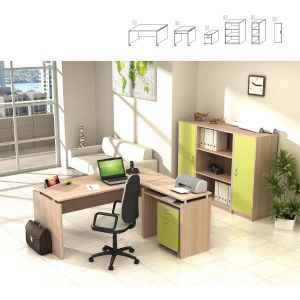 Врата за стелаж V7, височина 120 cm, ПДЧ, 1 брой