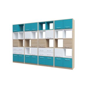 Шкаф RFG Libra 5, 365 х 382 х 365 mm, ПДЧ 18 mm, цвят лукс