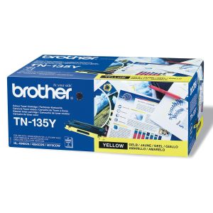 Оригинална тонер касета Brother TN-135Y, 4000 страници/5%, Yellow