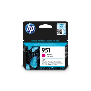 Оригинален патрон HP CN051AE, NO951, 700 страници/5%, Magenta