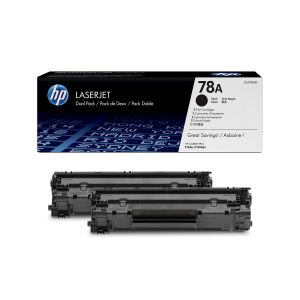 Оригинална тонер касета HP CE278AD, 2100 страници/5%, Black, 2 броя