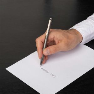 Hugo Boss Химикалка Cloud, в кутия, бежова