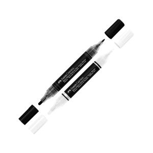 Faber-Castell Акрилен маркер Black Edition, черен и бял