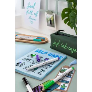 Faber-Castell Маркер Creative Haven, объл, 1.5 mm, 6 цвята