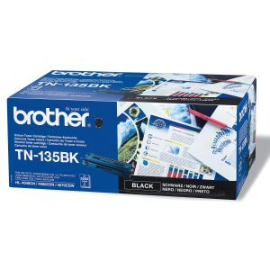 Оригинална тонер касета Brother TN-135BK, 5000 страници/5%, Black
