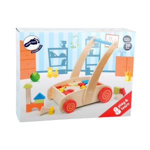 Small Foot Конструктор с количка, дървен, 37 х 28 х 39 cm, 33 части